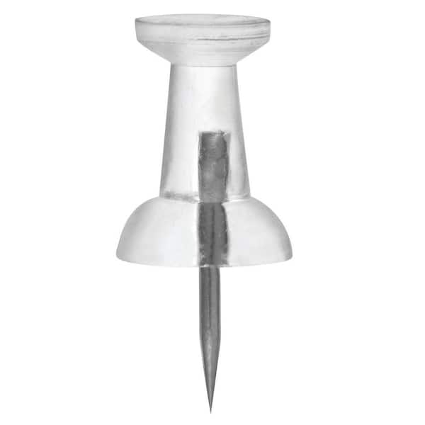 OOK Clear FlatHead Thumb Tacks (25Pack) 10000 The Home Depot