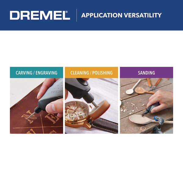 Dremel Stylo+2050 Versatile Engraving Pen DIY for Engraver Electric Grinder  Tool Set 5-Speed Sander Polisher Jewelry Metal Glass