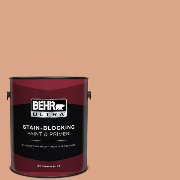 BEHR ULTRA 1 gal. #PPU3-10 Nairobi Dusk Flat Exterior Paint & Primer