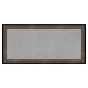 Dappled Light Bronze 53 in. x 25 in. Framed Magnetic Board