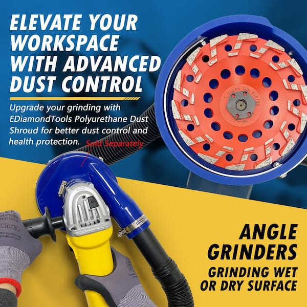 EDiamondTools 7 in. High Performance Aggressive Diamond