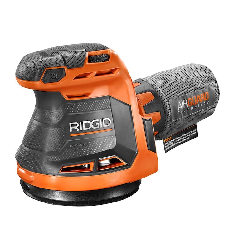 RIDGID 18V Cordless 5 in. Random Orbit Sander (Tool Only)