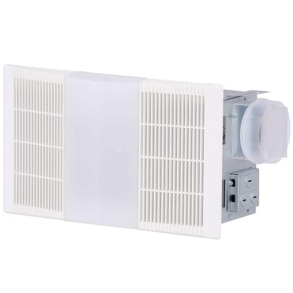 Broan-NuTone 70 CFM Ceiling Bathroom Exhaust Fan with Light 668RP