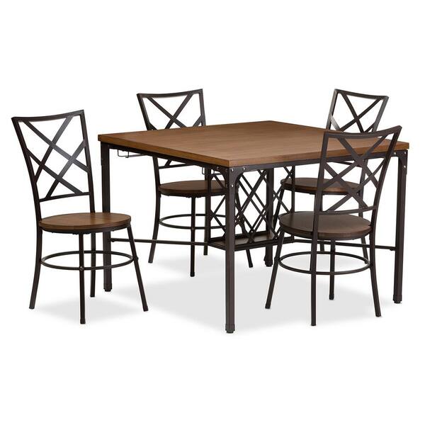 vintner black wood dining chair