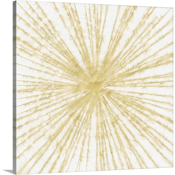 GreatBigCanvas "Spinning Gold" by Linda Woods Canvas Wall Art