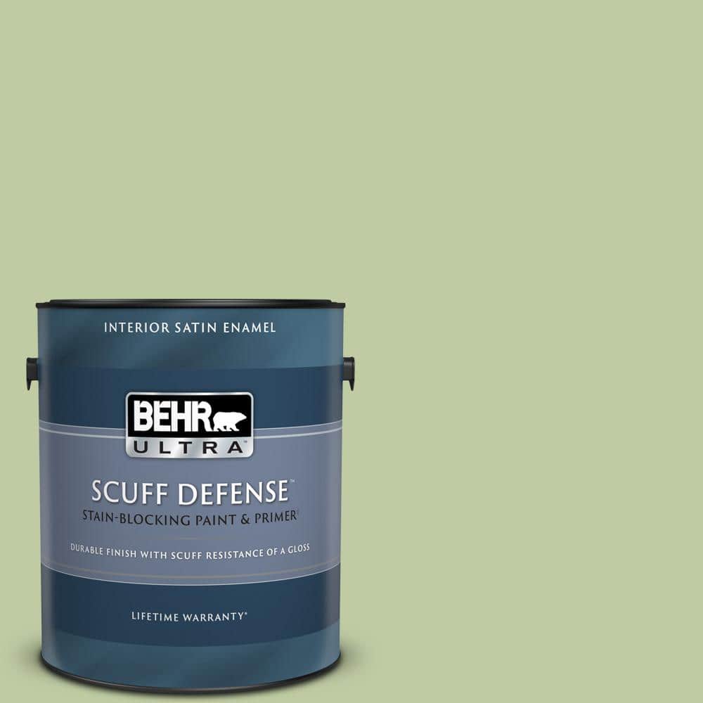 BEHR ULTRA 1 gal. M3604 Marjoram Extra Durable Satin Enamel Interior