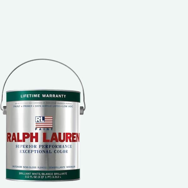 Ralph Lauren 1-gal. Brilliant White Semi-Gloss Interior Paint