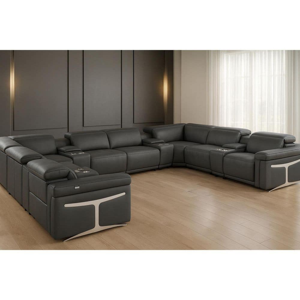 gray-homeroots-sectional-sofas