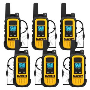 dewalt walkie talkie headset