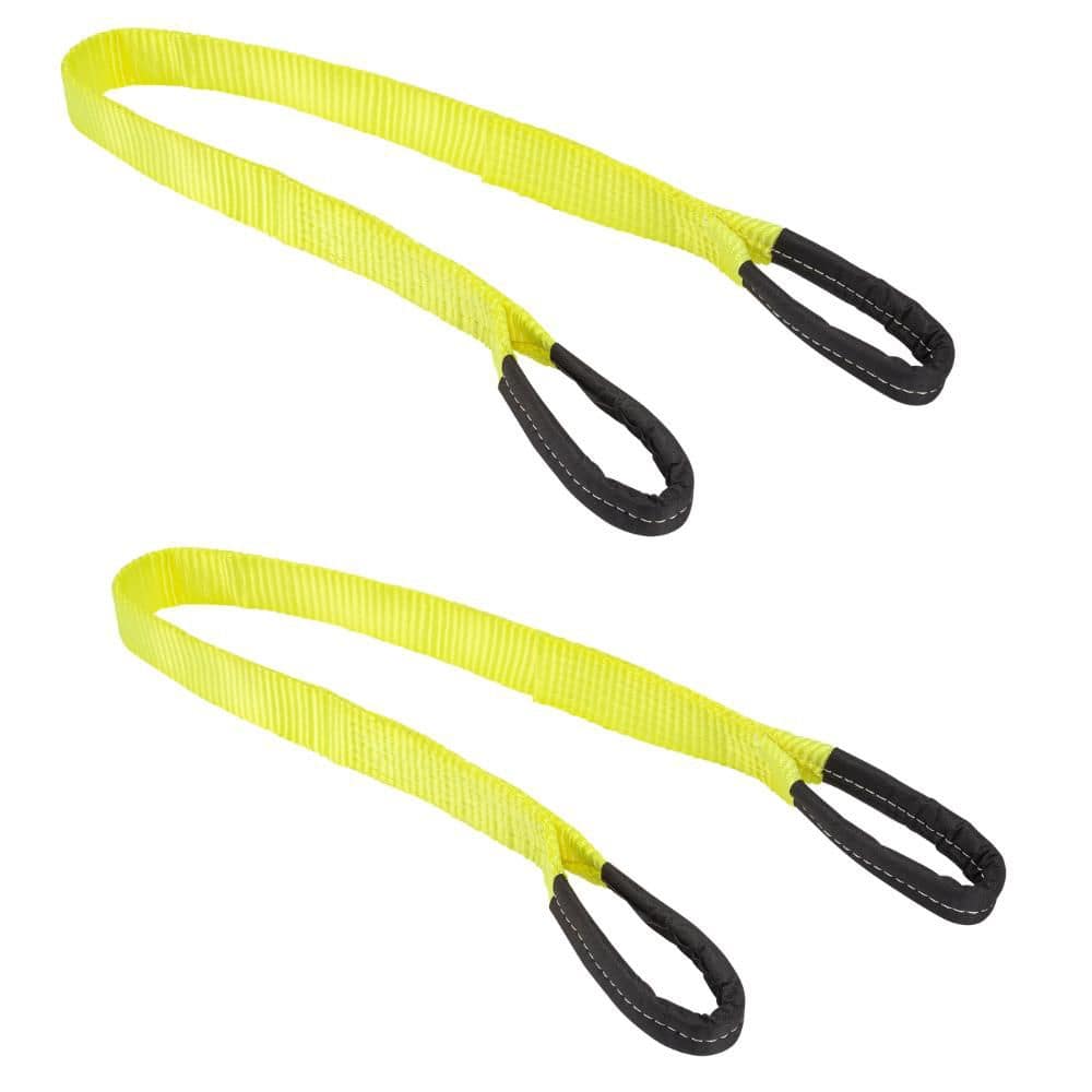4 ft. 1-Ply Web Lifting Sling with 1,067 lbs. Safe Workload (2-Pack) price history on PriceWatchPro