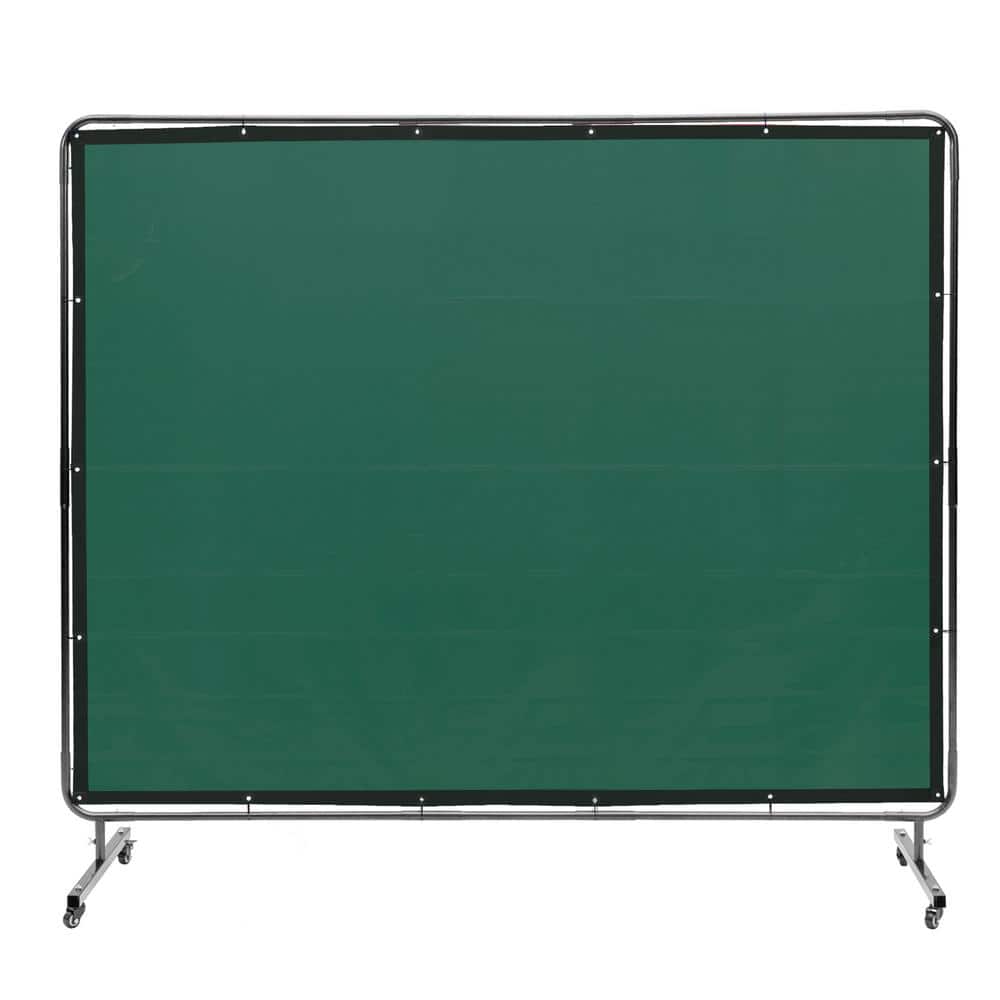 Welding Screen with Frame, 6 ft. x 8 ft. Welding Curtain Screen, Flame-Resistant Vinyl Welding Protection Screen price history on PriceWatchPro