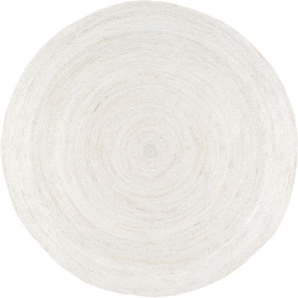 nuLOOM Rigo Chunky Loop Jute Tan 10 ft. Farmhouse Round Rug TAJT03-R10010 -  The Home Depot