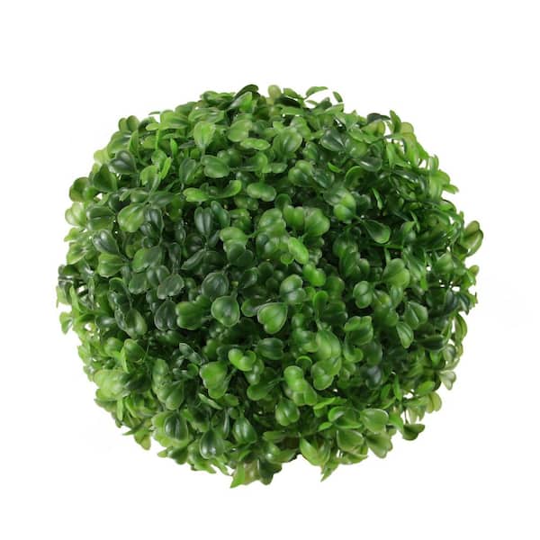 Northlight 7.7 5 in. Green 2-Tone Artificial Boxwood Topiary Garden Ball