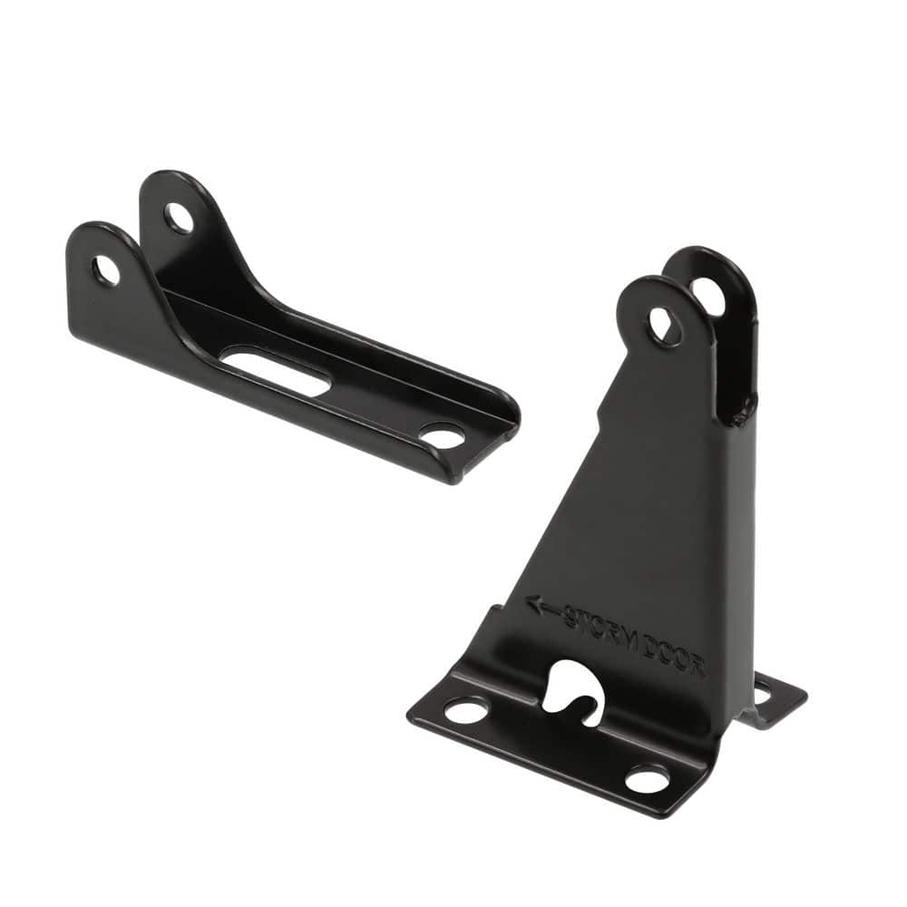 Storm and Screen Door Closer Jamb Bracket Repair Kit, Black (Single Pack) price history on PriceWatchPro