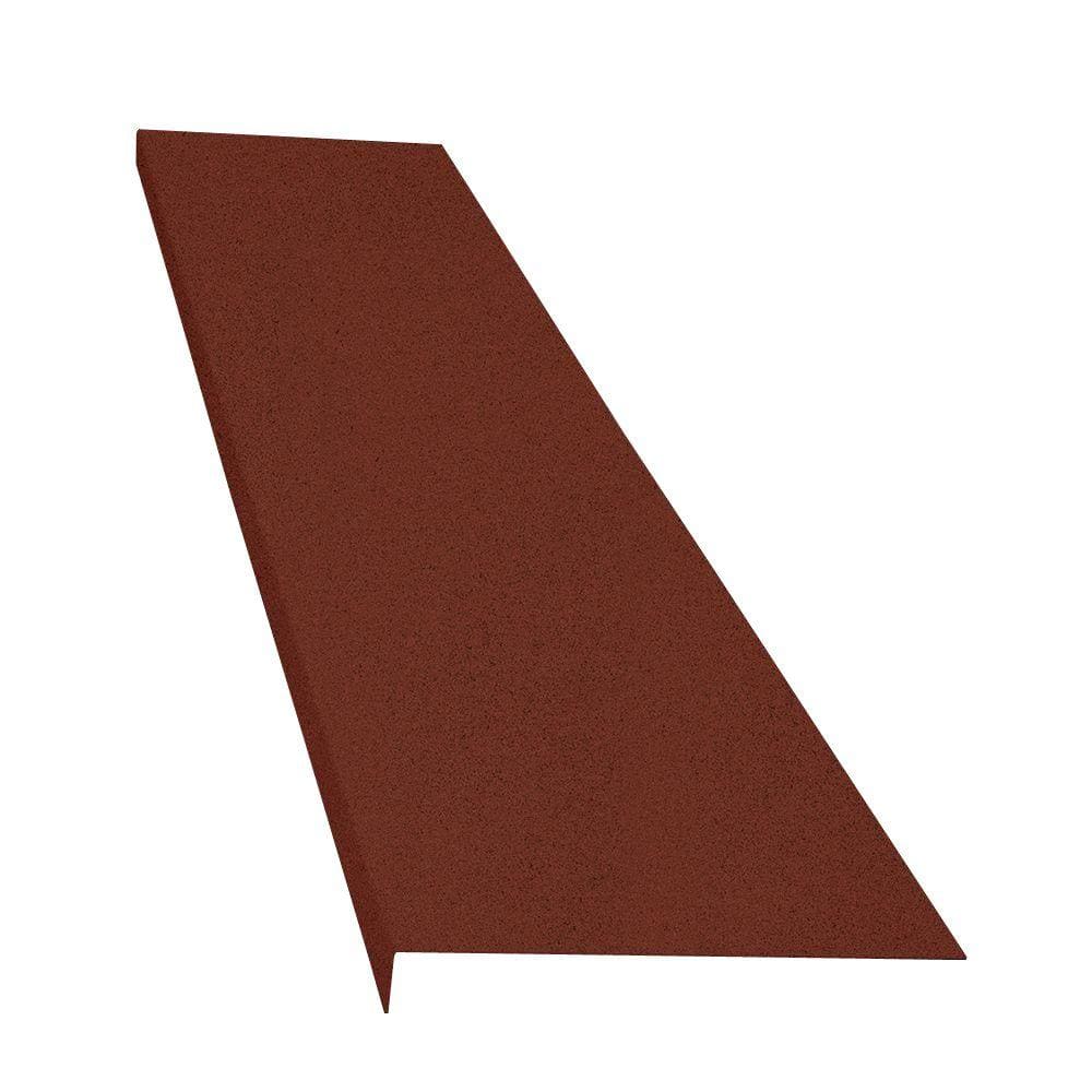 Bilco Classic Series 14 in. x 84 in. Brick Powder Coated Steel Foundation Plate for Cellar Door, Brick Red -  FP14PC4