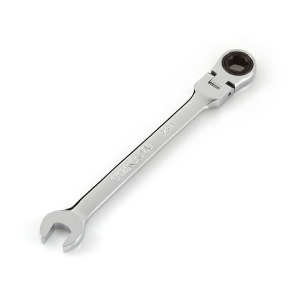 TEKTON 3/8 in. Flex-Head Ratcheting Combination Wrench