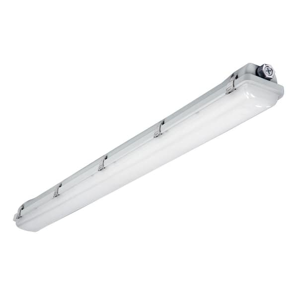 Metalux Vaportite 4 ft. White Integrated LED Industrial Vaportite withSelectable CCT and Lumen