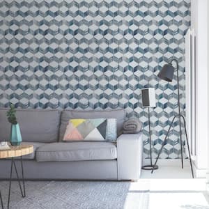 Maya Blue Removable Wallpaper