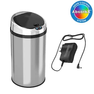 8 Gal. Stainless Steel Motion Sensing Touchless Trash Can