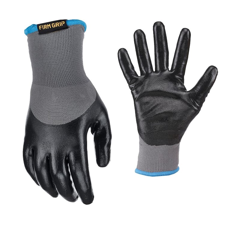 FIRM GRIP Large Winter Nitrile Grip Gloves with Insulated Shell (3Pack