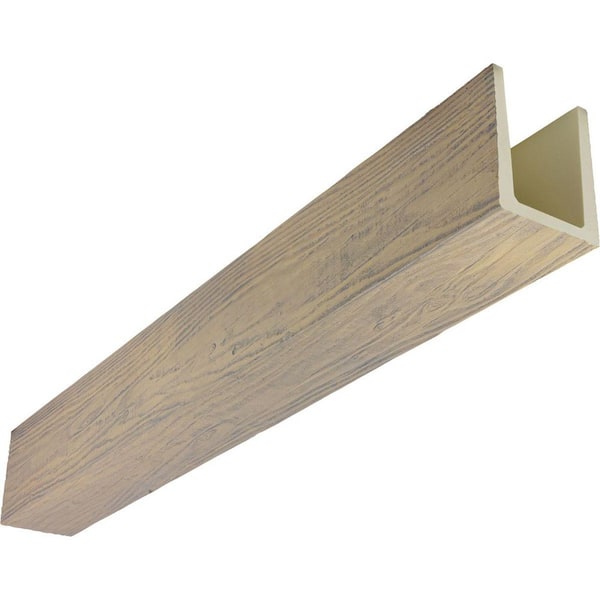 Heritage Timber 7.5 in. x 5.5 in. x 24 ft. Mena Sandstone Faux Wood Beam