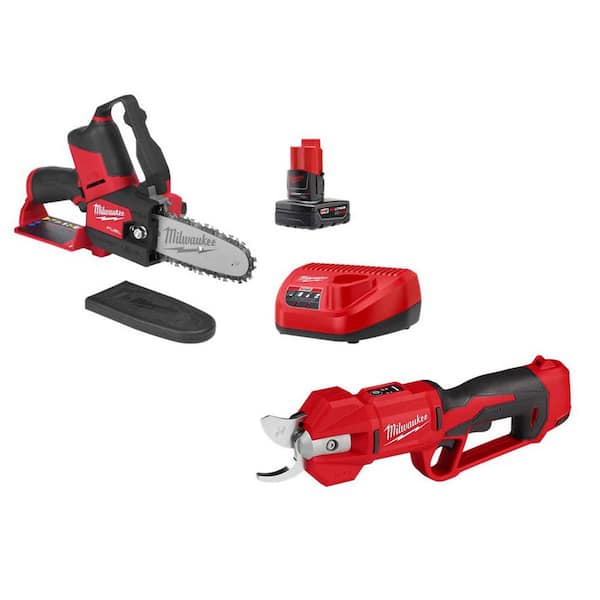 Milwaukee 2534-20 M12 Lithium-Ion Brushless Cordless Pruning Shears (Tool  Only) —