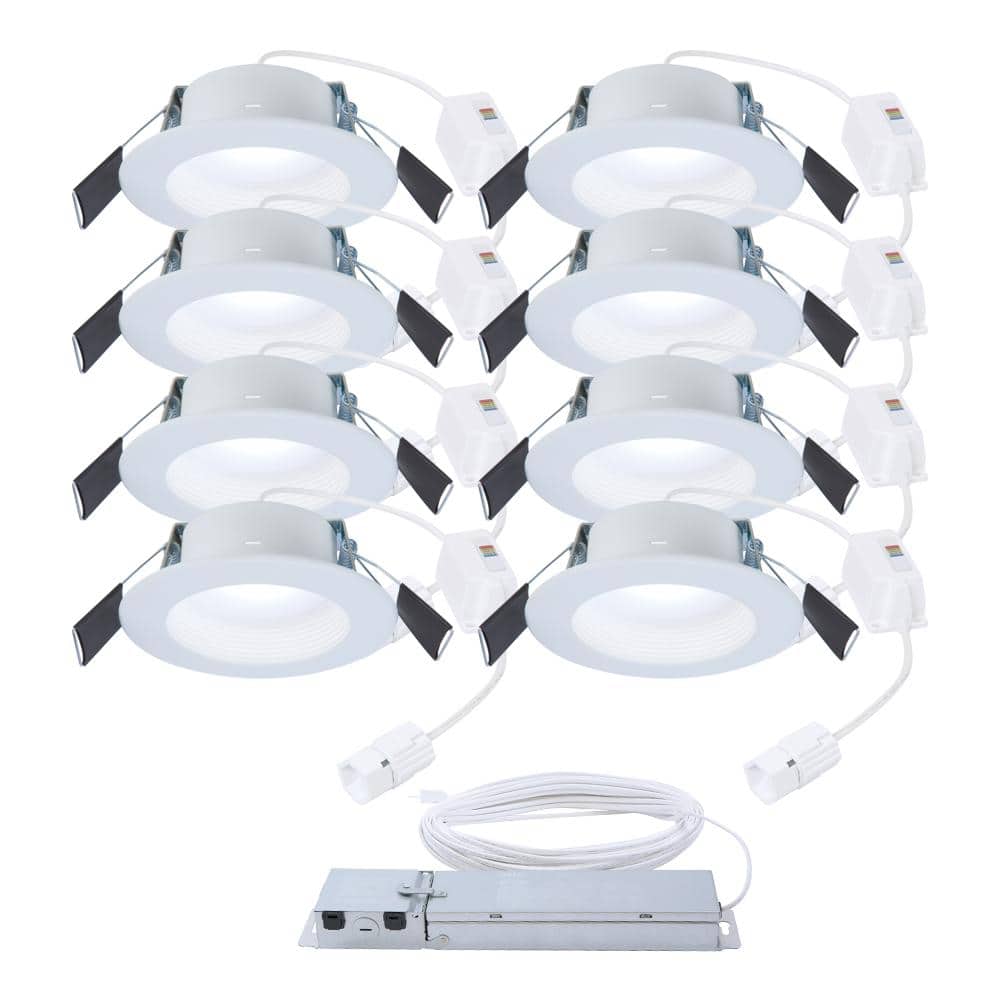 HALO QuickLink Low Voltage, 4 in. Selectable CCT 27005000K, 600 Lumens