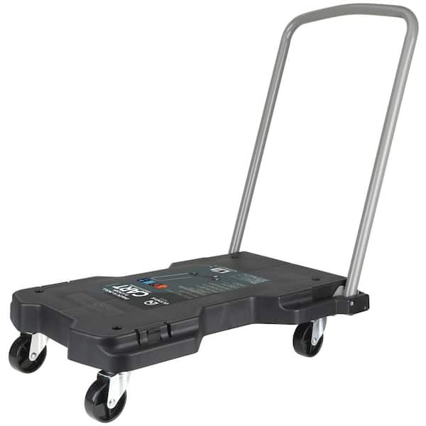 PACK-N-ROLL 330 lb Resin Platform Cart Hand Trolley with Foldable Handle