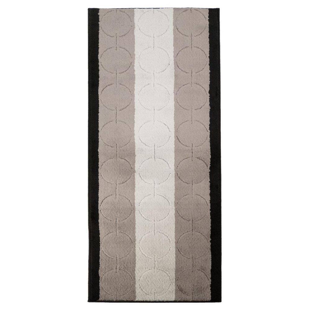 Custom Size Runner Rug Circle Design Gray-Black 26 in. W x 516 in. L Stair Runner 93.17 sq. ft. price history on PriceWatchPro