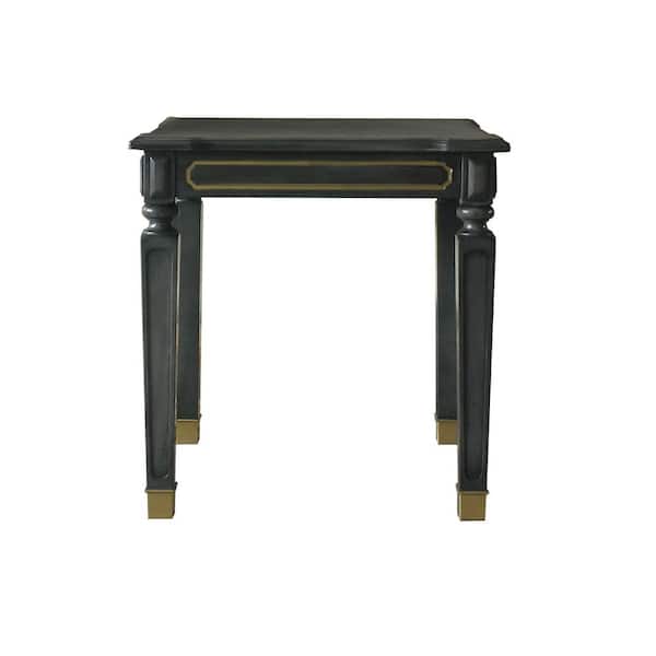 Acme Furniture House Marchese 24 in. Tobacco Short Square MDF End Table