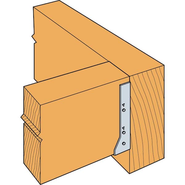 HUC Galvanized Face-Mount Concealed-Flange Joist Hanger for 6x16 Nominal Lumber