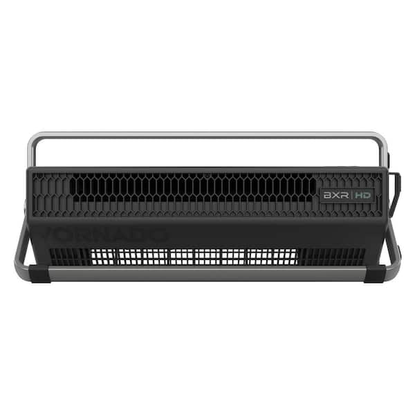 Vornado - BXR HD Heavy-Duty 20 in. 3 Fan Speeds Convertible Tower Fan in Black with IP54 Rated Motor