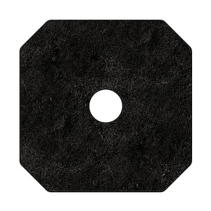 Outdoor Accents Avant Collection Z-MAX, Black Powder-Coated Decorative Washer