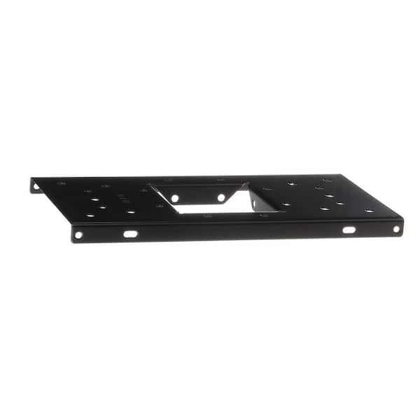 Gibraltar Mailboxes Steel Mailbox Mounting Board Black Umbs0b06 The Home Depot