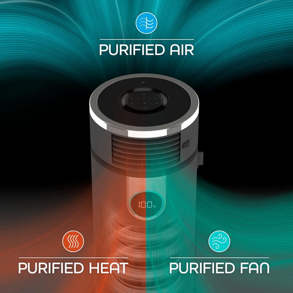 Shark 3-in-1 HEPA Air Purifier with Heating and Cooling, 500 Sq. Ft.