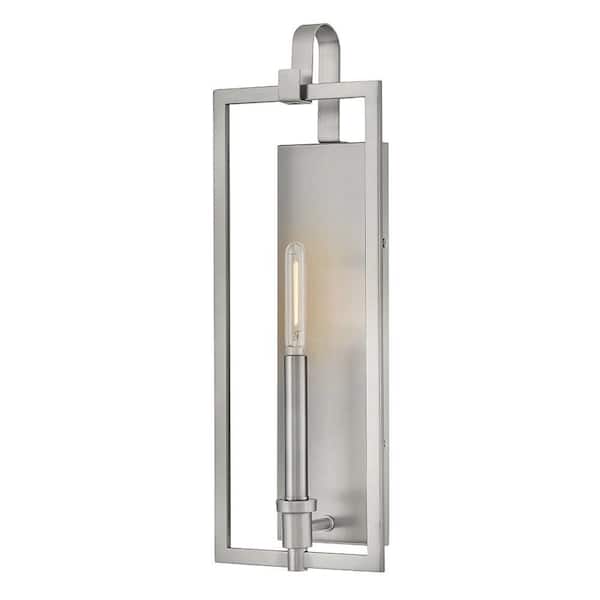 Stassi 1-Light Brushed Nickel Sconce