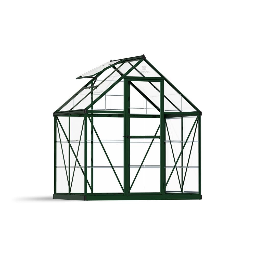 Harmony Green 6' x 4' Polycarbonate Greenhouse with Aluminum Frame