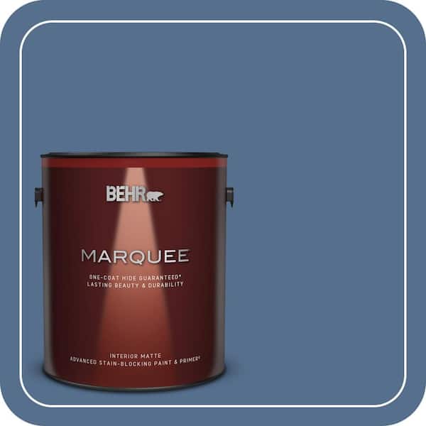 BEHR MARQUEE 1 gal. #PPF-47 Porch Song Matte Interior Paint & Primer