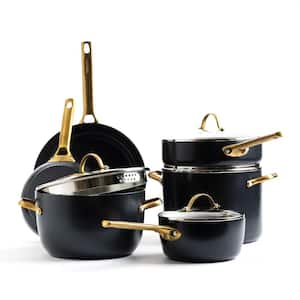 GRANITESTONE Professional 20-Piece Aluminum Hard Anodized Diamond and  Mineral Coating Nonstick Premium Cookware and Bakeware Set 7380 - The Home  Depot