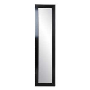 Oversized Black Modern Mirror (71 in. H X 16 in. W)
