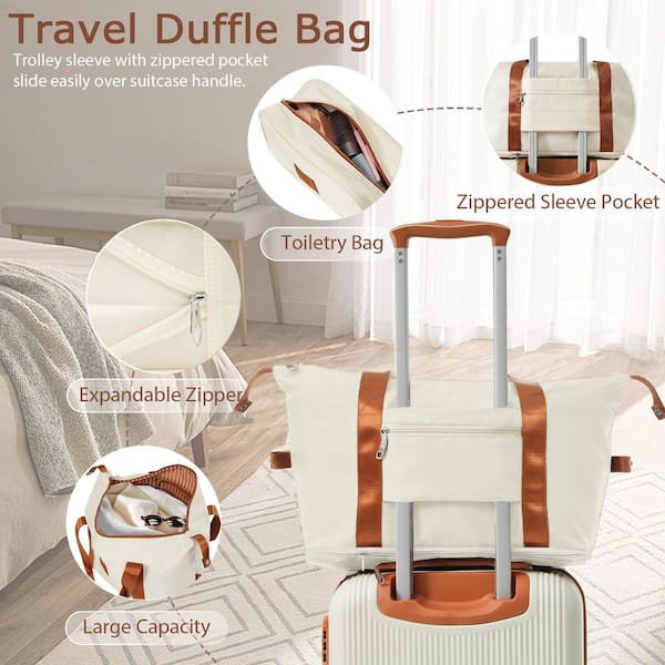 新品未使用　LEAP スリーピングクリームパック　3箱 LIVACA 3-Piece Cream Lightweight ABS Plastic Hardshell Spinner TSA