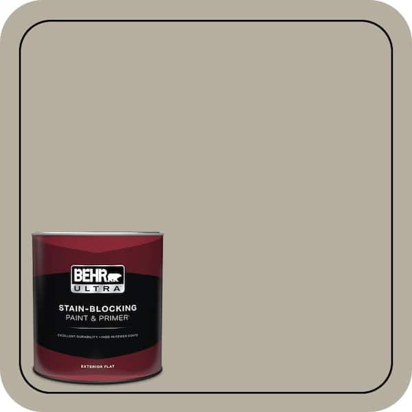 BEHR ULTRA 1 qt. #N320-4 Camping Tent Flat Exterior Paint & Primer