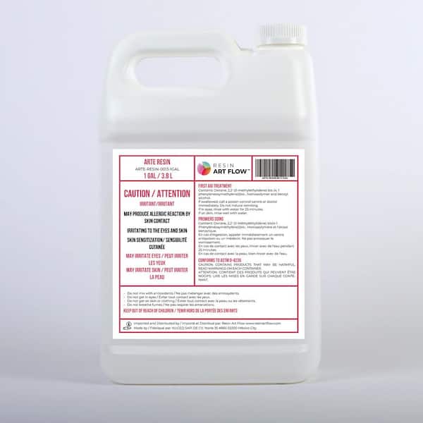 Nicpro 1 Gallon Crystal Clear Epoxy Resin Kit, Not Nepal