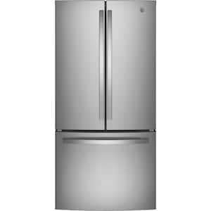 18.6 cu. ft. French Door Refrigerator in Stainless Steel, Counter Depth