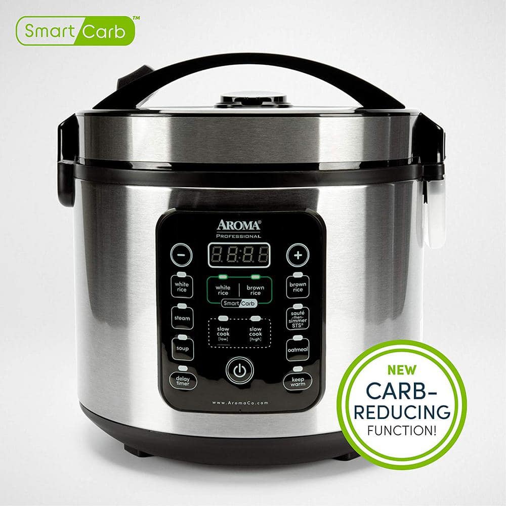 Aroma Arc-1120SBL 20 Cup Smart Carb Rice Cooker