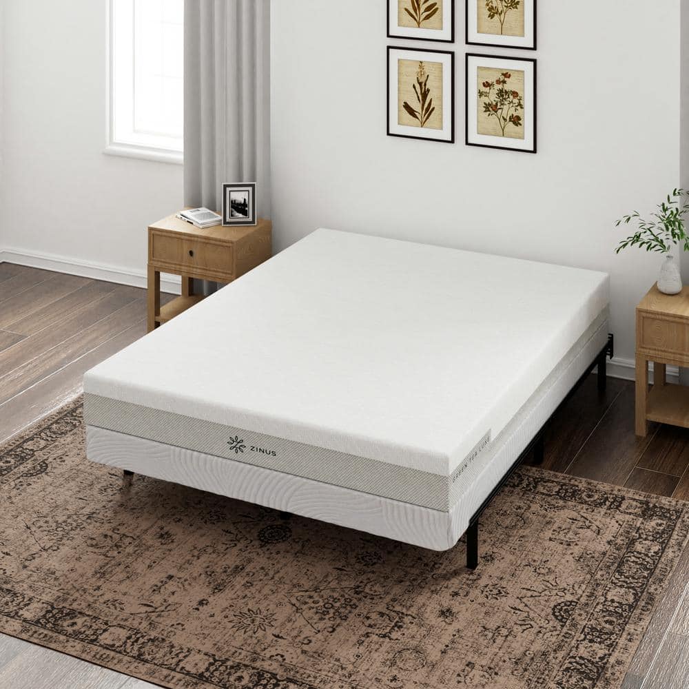 King Size Bamboo Box Spring with Elastic Fabric Cover