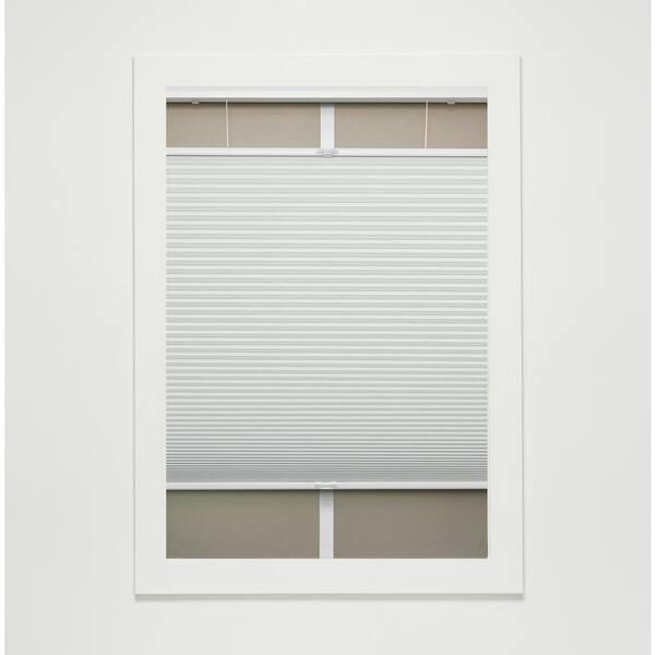 Perfect Lift Window Treatment Cut-to-Width Ivory Cordless Top-Down Bottom-Up Blackout Eco Polyester Cellular Shade 20.5 in. W x 48 in. L