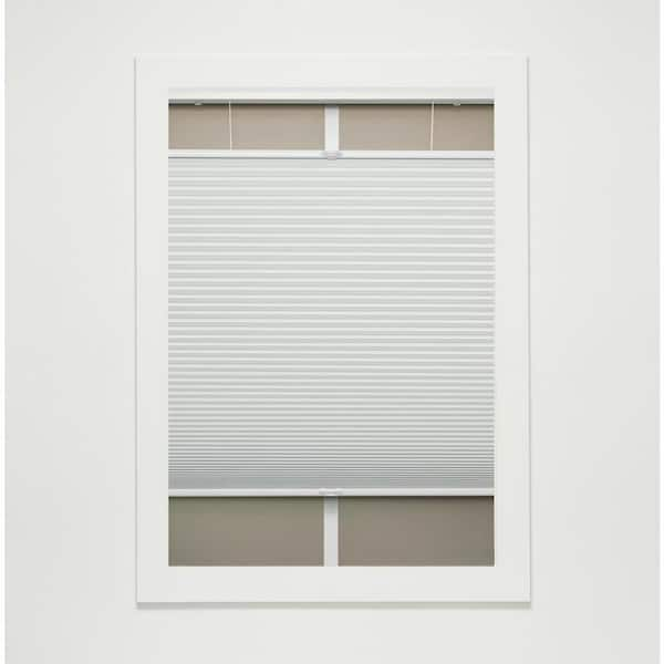 Ivory Cordless Top-Down Bottom-Up Blackout Polyester Cellular Shades - 38 in. W. x 54 in. L