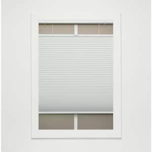Cut-to-Width Ivory Cordless Top Down Bottom Up Blackout Eco Polyester Cellular Shade 63 in. W x 72 in. L