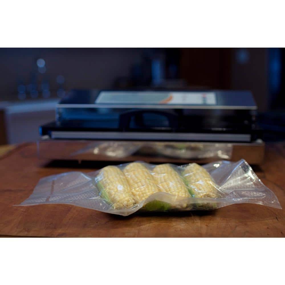 Extra Large Clear BPA-Free Vacuum Sealer Bags, 15" x 18", 100 Count